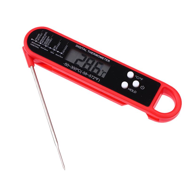Цифровой мгновенный считывающий кухонный термометр для мяса, воды, молока, приготовления пищи, зонд для барбекю, электронный термометр для духовки