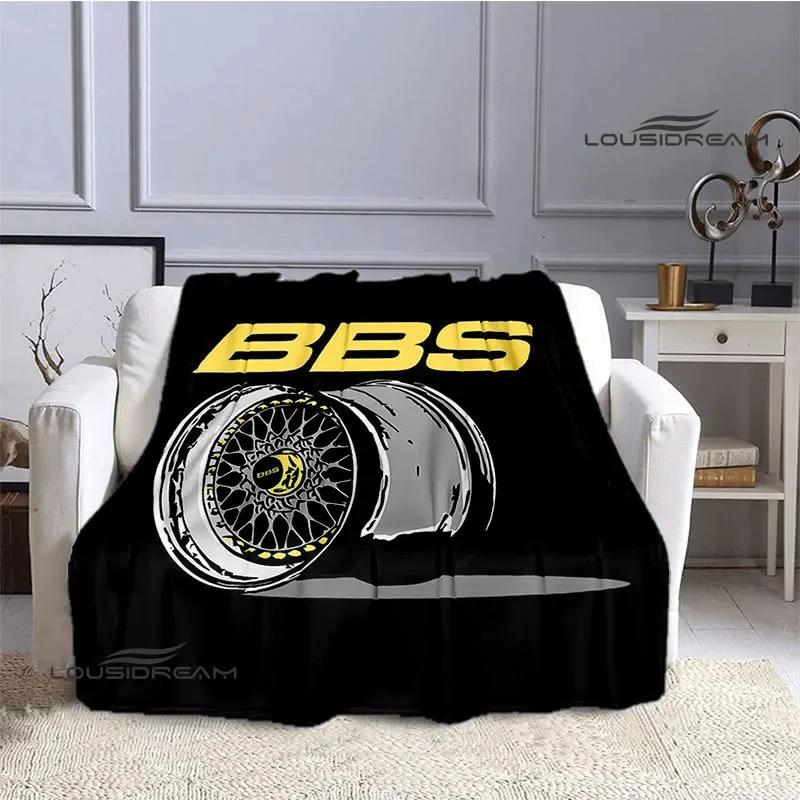 BBS Racer Плед с принтом Модный домашний декор Фланелевый мягкий и удобный плед Домашние дорожные принадлежности для подарка на день рождения
