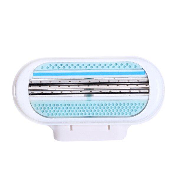 4 шт., женские лезвия для бритвы, 3-слойные женские лезвия для бритья, одноразовые лезвия для бритья