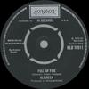 7inch Record AL GREEN - Full Of Fire / Could I Be The One HLU10511 London Records 1975 UK Soul/Funk Used