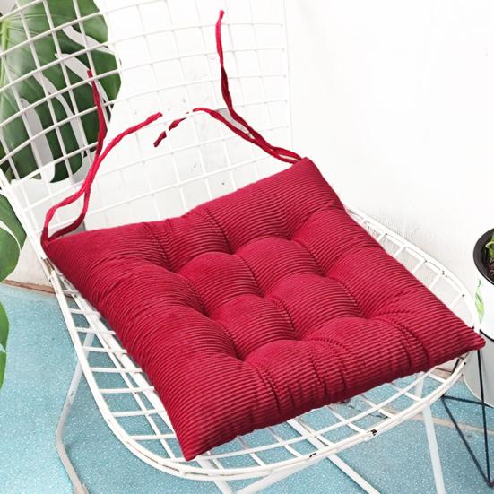 Подушка сиденья с высоким отскоком, удобная подушка для стула, ремни, дизайнерская подушка для стула для домашнего автомобиля, офиса