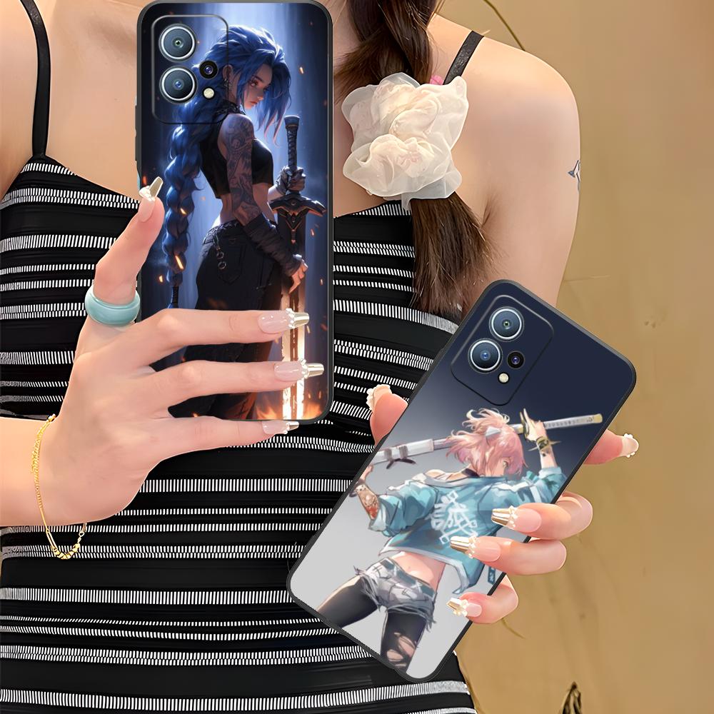 Чехол для мобильного телефона с аниме-девушкой для Huawei P60 P50 P40 P30 P20 P10 P9 P8 Pro Lite Plus Цветная Печать Чехол Чехол Красивый