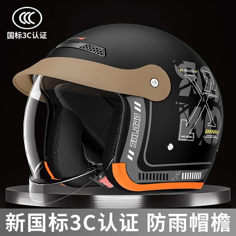 Electric bike helmet for men and women, all-season use in autumn and winter, fog protection and warm electric bike safety helmets