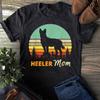 Heeler Mom Shirt | Mama, Mother, Pet Cattle Dog Owner Gift - Gift for Dog Lovers - Funny Dog - Vintage Shirt