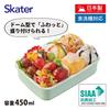 Skater Children's Lunch Box, 1 Tier, 450ml, Dome Shape, Fluffy, Antibacterial, Kids Lunch, Made in Japan, Tom and Jerry EAT RBF3ANAG