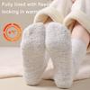 1 пара женских носков, очень эластичные, уютные зимние носки до щиколотки, утолщенные, двухсторонний флис, теплые носки-тапочки