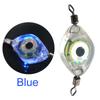Fishing Lure Lamp Eye Shape Fishing Luminous Lure Waterproof Sensing Deep Drop for Seawater Freshwater for Underwater
