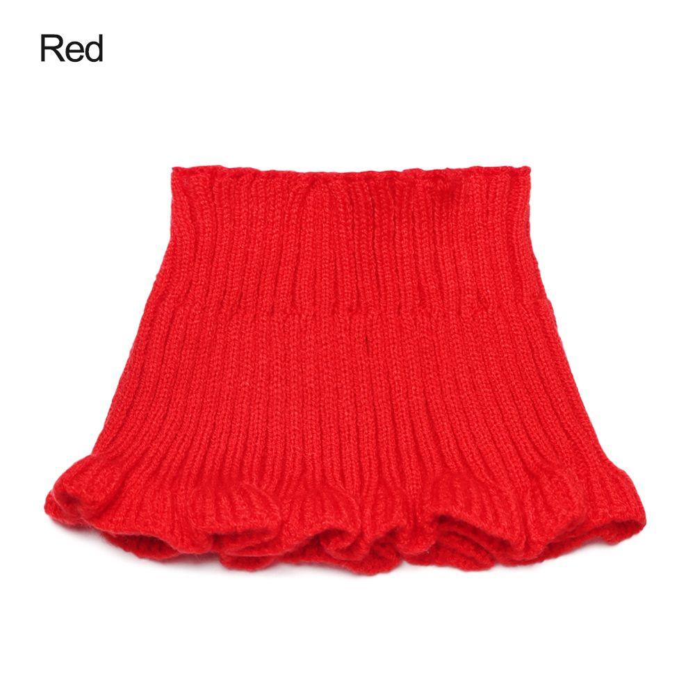 Winter Warm Windproof Detachable Neck Guard Scarf Knitted Fake Collar Turtleneck