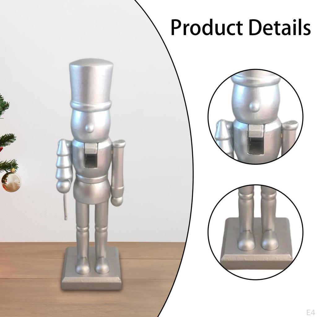 Рождественский Щелкунчик Фигурка Декоративная Статуэтка Украшение Настольное Украшение Кукла для