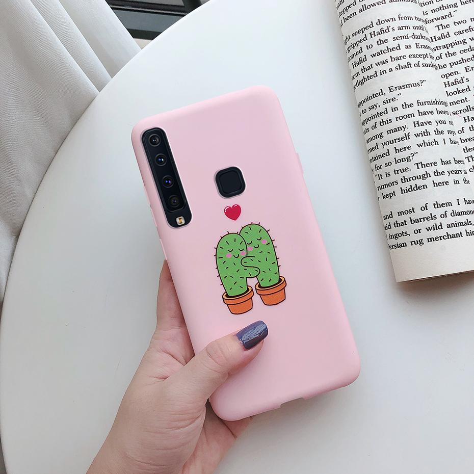 Для чехлов Samsung A9 2018 Чехол 6.3" Силиконовый чехол Конфетный Телефон Мягкие задние чехлы Для Samsung Galaxy A9 2018 9 A A9 A9S A920 Чехол