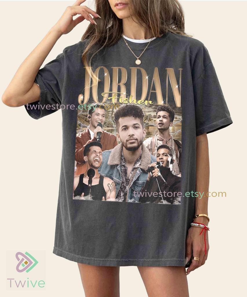 Vintage Jordan Fisher Fan Shirt, Unisex Cotton Comfort Colors Tee