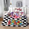 Digital Circus Blanket Soft Warm Cozy Perfect for Couch Seaside Livingroom Four Seasons Universal Warmthful Decor Gifts For Family Or Friends