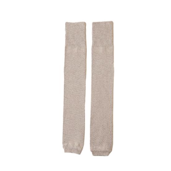 1 пара женских зимних чулок, трикотажные защищающие ноги, теплые, морозостойкие, без пальцев, эластичные, противоскользящие, теплые, мягкие, облегающие, гетры, носки до бедра, чехлы для ног