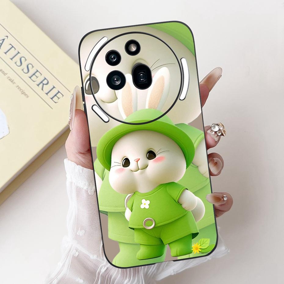 Красивый Цветочный Чехол Для Nothing Phone (3a) Черный силиконовый мягкий чехол-бампер для Nothing Phone 3a / 3a Pro