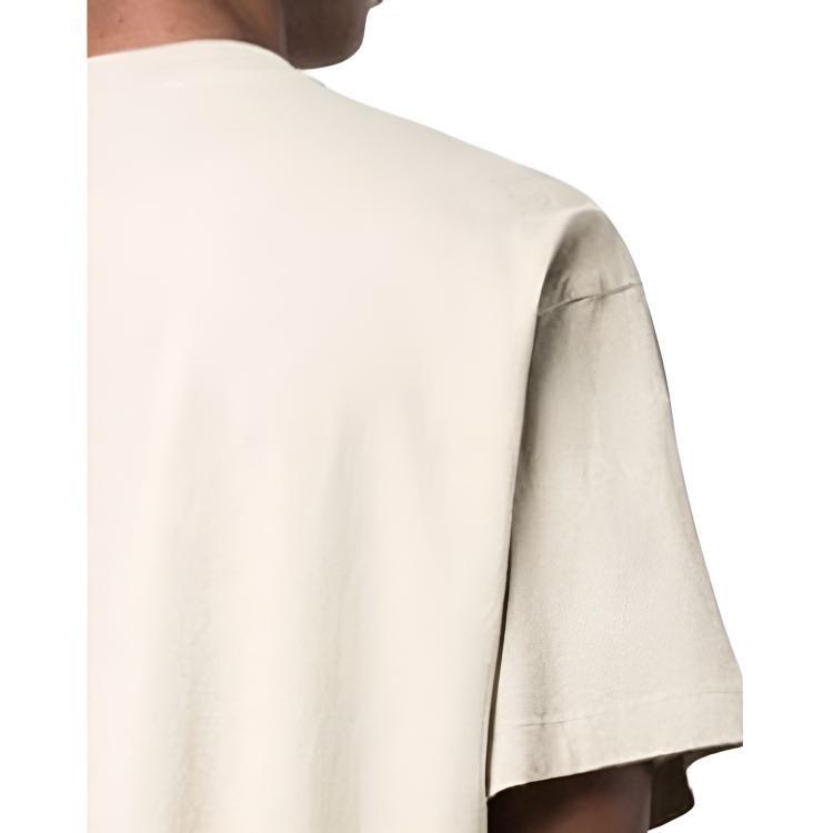 OFF WHITE Футболки Серия Динозавры Мужские Коричневый Круглый вырез Умеренный OMAA038F21JER0071784