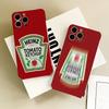 Модный чехол для телефона H-Heinz FUNDA Для IPhone 17 16 15 14 13 12 11 Plus Pro Max Mini Глянцевый HD Жесткий чехол Пленка