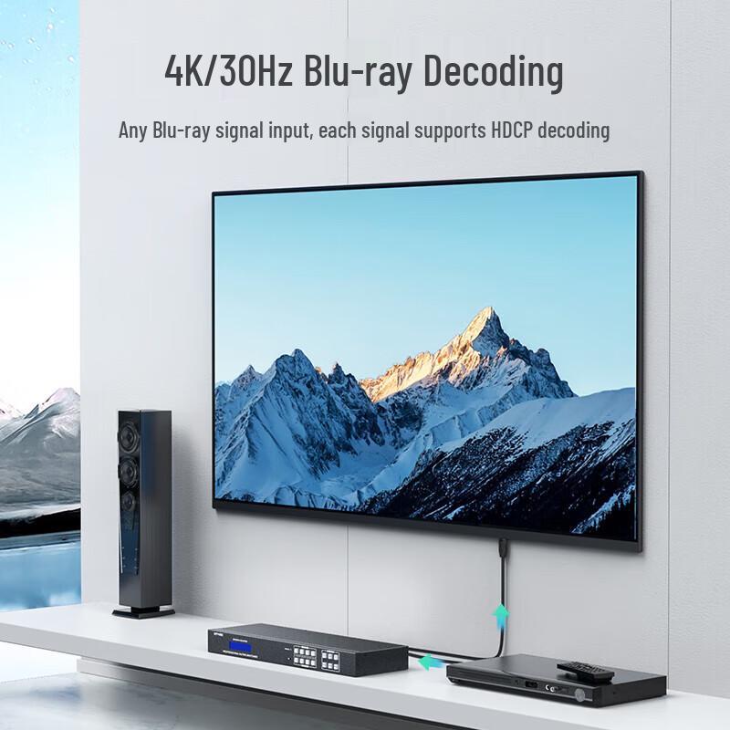 MT-viki Матричный коммутатор 4K HDMI с бесшовной коммутацией