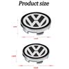 2026 Горячий Для VOLKSWAGEN VW 56/65мм Колпачок ступицы колеса VW Накладка на ступицу Значок Эмблема Аксессуар для автомобиля Для Volkswagen VW Jetta Atlas Eos C