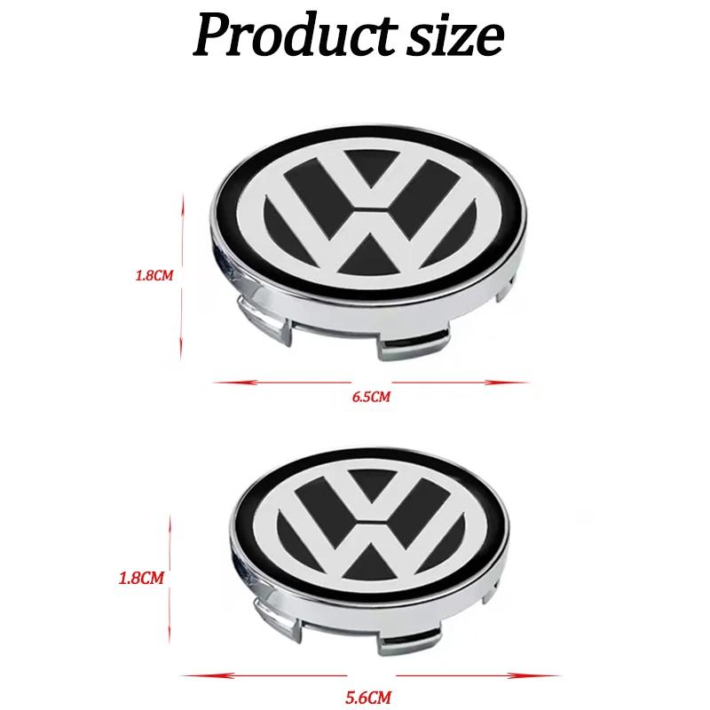 2026 Горячий Для VOLKSWAGEN VW 56/65мм Колпачок ступицы колеса VW Накладка на ступицу Значок Эмблема Аксессуар для автомобиля Для Volkswagen VW Jetta Atlas Eos C