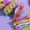 Rainbow Animal Hair Clip Bear Rabbit Shark Clip Personalized Flower Hair Claw  Female