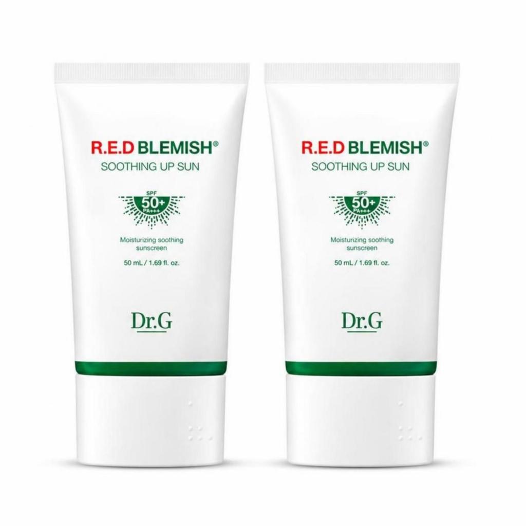 Dr.G Red Blemish Soothing Up Sun SPF50+ PA++++ 35ml x2 Set