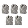 5Pcs Headphone Protection Pouch Bag Large Capacity Drawstring Lightweight Portable Headphone