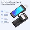 Handheld POS Receipt Printer Android 9.0 PDA Terminal Support Global Position System 4G WiFi BT