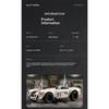 1/22 Ford Shelby Cobra Реплика Литой Модель Автомобиля Кабриолет Ретро Коллекция Классический Автомобиль Игрушечная Машина Подарок Мальчику на Праздник День Рождения