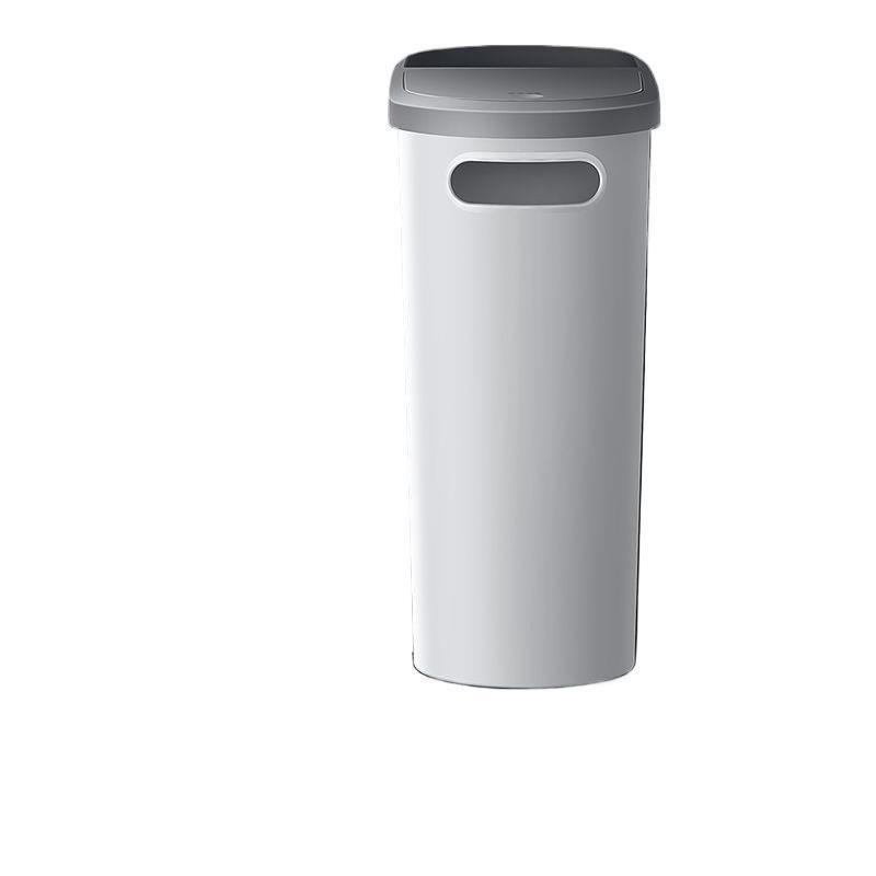 Мусорное ведро для ванной комнаты объемом 10 л, бытовое креативное мусорное ведро Gap, мусорное ведро пресс-типа с крышкой, простая корзина для бумаги, кухонное мусорное ведро