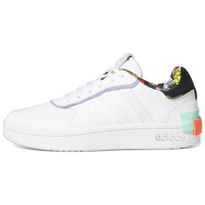 Neo Postmove Se Кожа Повседневные Нескользящие Прочные Низкие Кеды Женские Кроссовки Облачно-белые GY6122