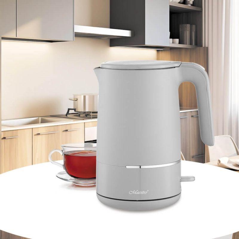 Maestro MR-037 Electric Kettle 1.7L 1800W Gray