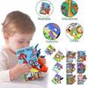 Baby Books Toys, Tou-ch And Feel Crinkle Cloth Books For Babies, Infants & Toddler, Early Development Interactive Car & Stroller Soft Toys