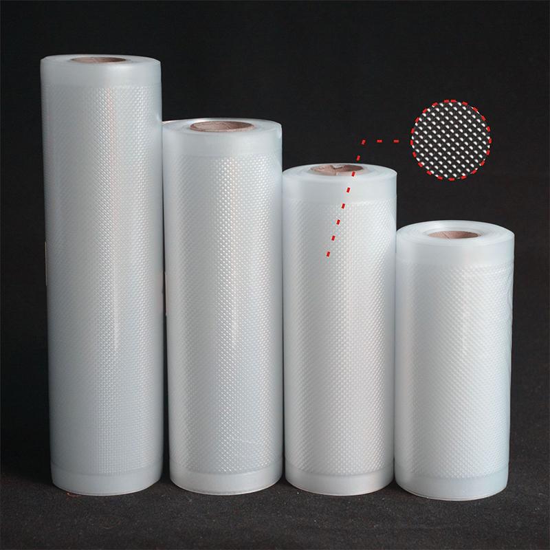 Вакуумные кухонные принадлежности Пакеты для хранения продуктов Высококачественные пищевые пакеты Сохраняют свежесть продуктов 1 рулон Популярные пакеты для хранения Герметичные пакеты Упаковка для продуктов