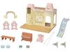 Sylvanian Families Детский сад Лес ST Mark Сертифицированная игрушка Кукольный домик для возраста от 3 лет и Sylvanian Epoch "Веселый детский сад" S-61 Вверх, Семьи,