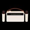 Wopow Portable Karaoke Bluetooth Speaker with Dual Microphones