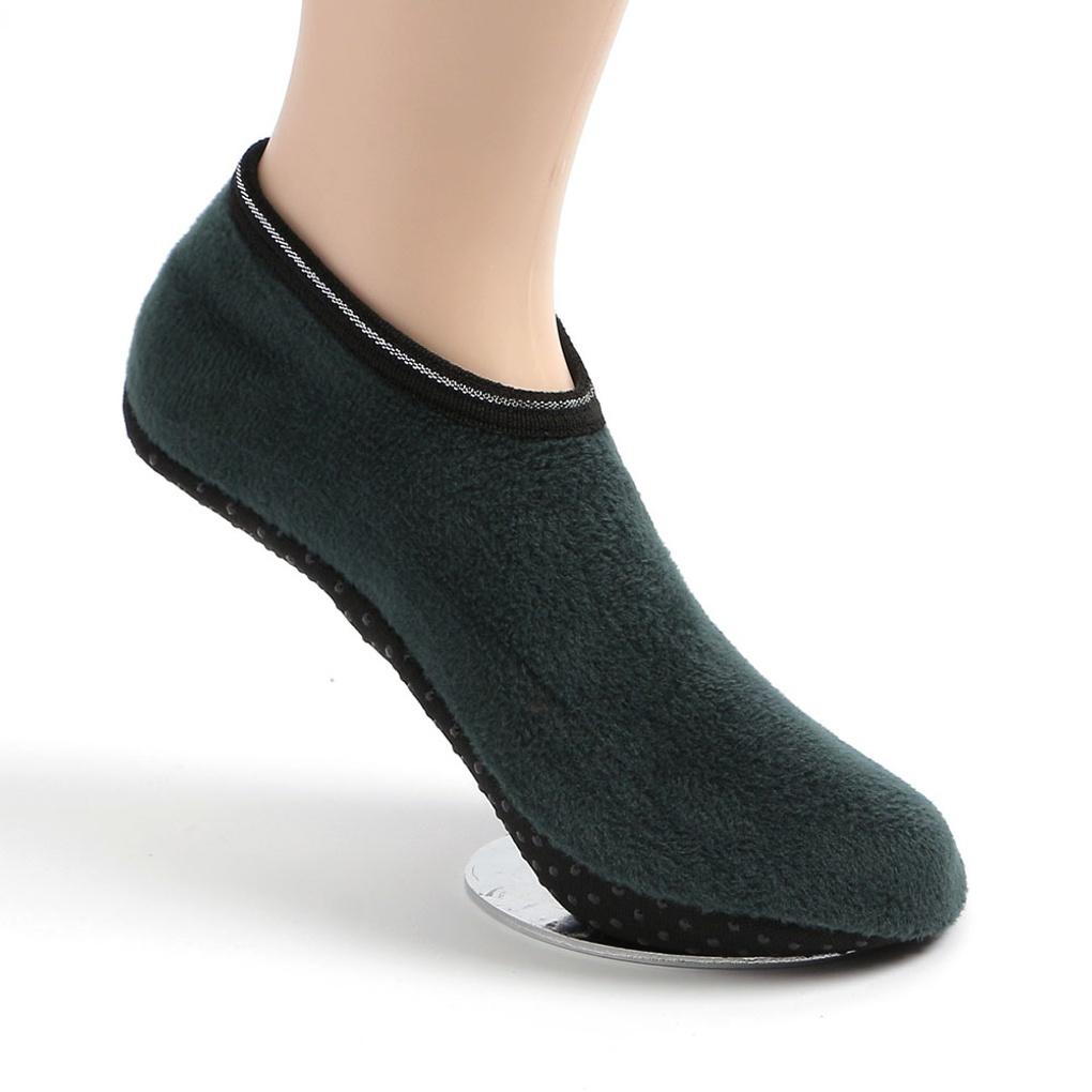 Зимние нескользящие флисовые бахилы 10 шт. 225~245 мм бахилы для холодной погоды