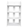 4 Tiers White Hollow Out Shoe Rack Stand Storage Organiser Shelf