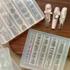3D Форма-Штамп в виде Банта-Ленты Трафареты для Гель-Лака Art Mould Силиконовая Форма для Лепки DIY Дизайн Украшения для Ногтей