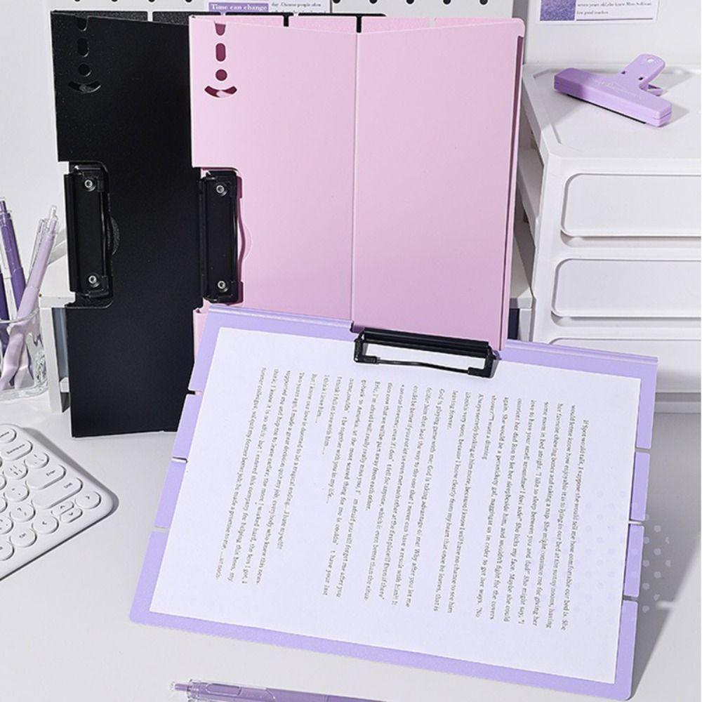 Dual-use A4 File Folder Horizontal/Verhical Writing Pad Multifunctional Clipboard Stationery