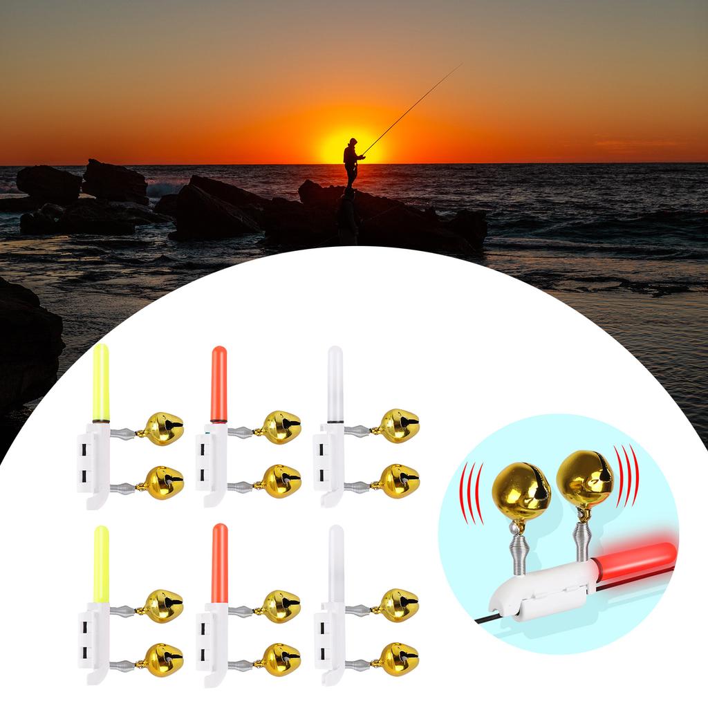 Fishing Glow Stick LED Fishing Rod Light Night Fishing Strike Alert Glow Stick Bite Alarm Night Fishing Rod Luminous Rod