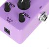 Electric Guitar Pedal Effector DC 9V Fitment Metal Case True Bypass for Bass