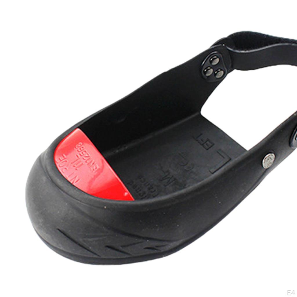 2 Pieces Anti Smashing Shoes Covers Overshoes Workplace Cover for Workplace, Rubber Adjustable