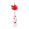 Wind Chime Chimes Japanese Glass Style Fish Garden Hanging Outdoor Decor Pendant Decorative Fish Ornament