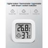 Thermomètre hygromètre numérique intérieur - AIMOONSA - Mini - ±1°C - -50~70°C - 10–99%RH