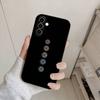 M-Минималистичный Чехол для Телефона с Схемами Для Samsung Galaxy A73,A72,A71,A70,A53,A52,A51,Другие Мягкий Черный Чехол