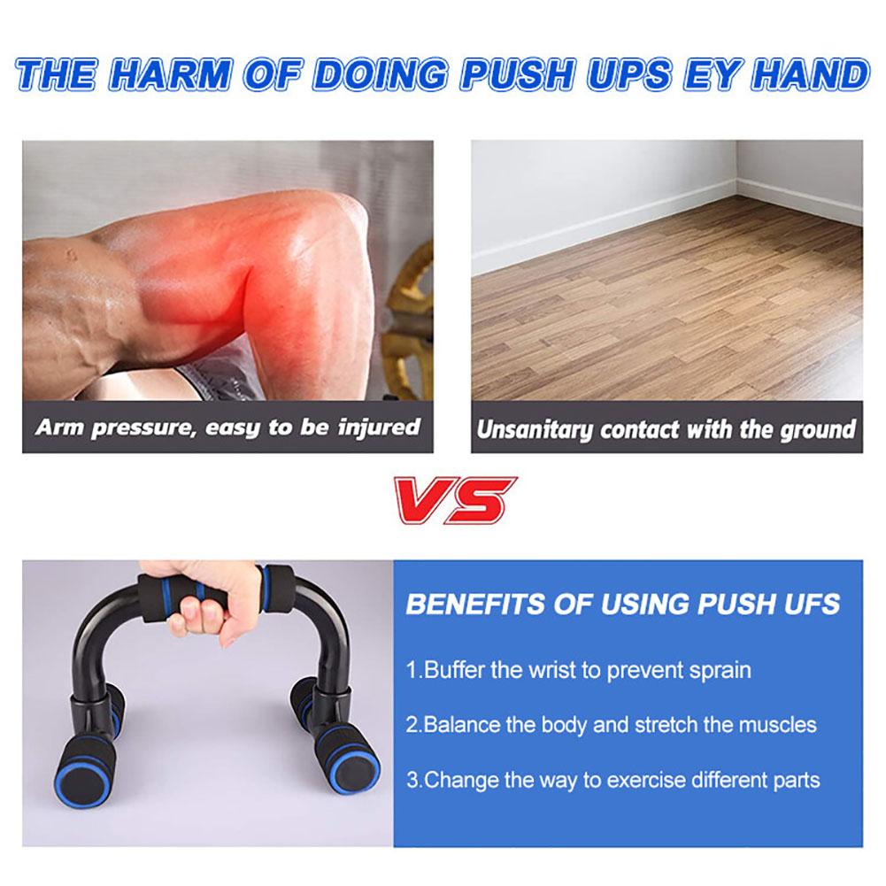 Portable Push Up Stand Multifunctional Lightweight Non-slip Gym Fitness Push Up Bars For Strength Training