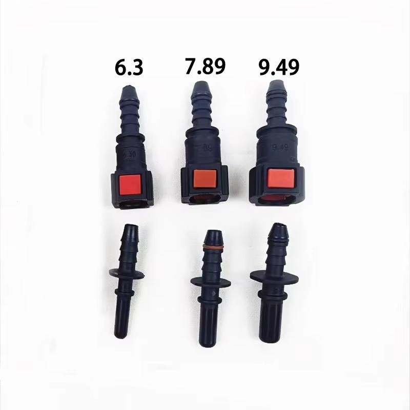 Automobile Fuel System Gasoline Pressure Gauge Motorcycle Car Pressure Tester Tool 0-100Psi 6.3/ 7.89/ 9.49 With Valve