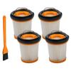 Effective Filter Mesh for Shark W1 W2 W3 Wv200 Wv205 Set of 4 Filters + Brush