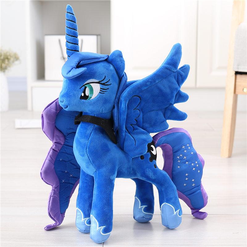 New My Little Pony Plush Toys Twilight Sparkle Pinkie Pie Rarity Fluttershy Applejack Rainbow Dash Stuffed Doll Kid Xmas Gift