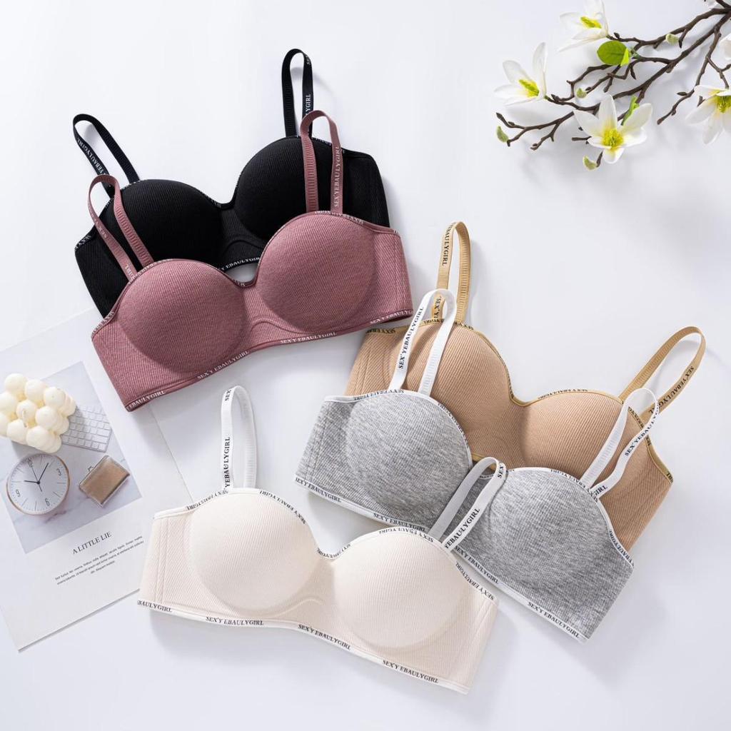 Enhanced Lift Seamless Bra for Girls – Wire-Free, Anti-Sag, & Thickened Design